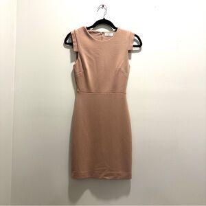 Aritzia Babaton Peach/Nude/Salmon-coloured Dress Size 00